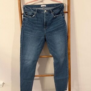 LOFT Women's Straight Leg Jeans - Blue
